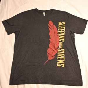 Sleeping with Sirens Grey Graphic Tee